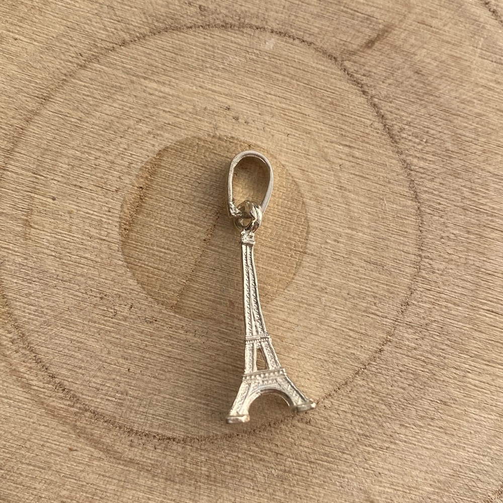 Torre Eiffel necklace 925 sterling silver Made in Mexico New